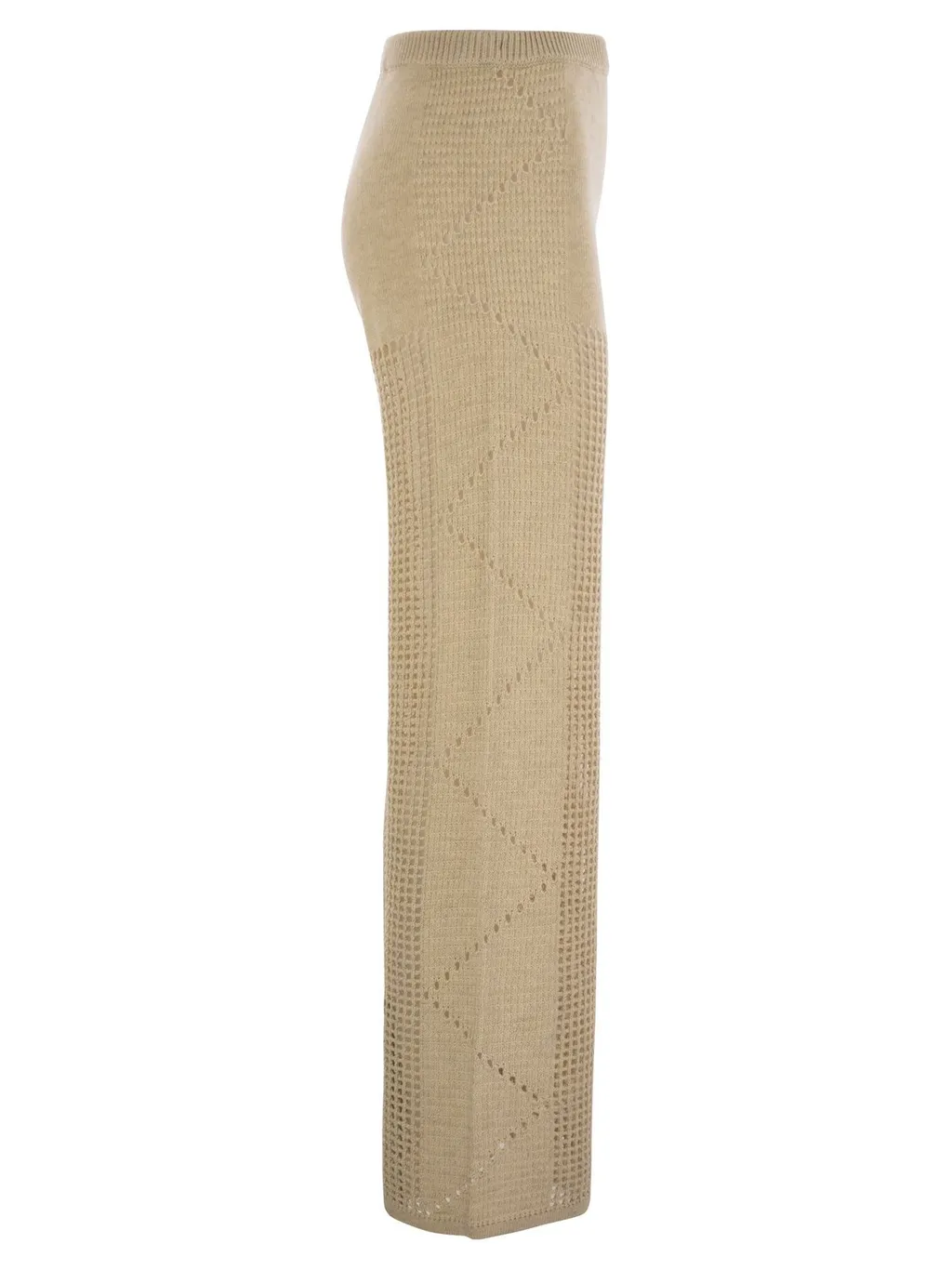 Mc2 Saint Barth Alva Crochet Flared Pants