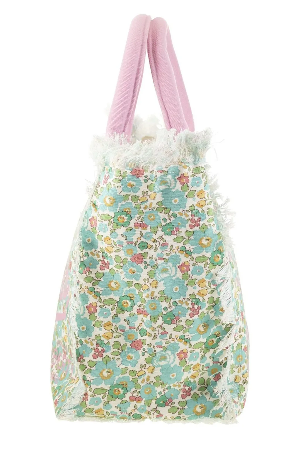 Mc2 Saint Barth Vanity Floral Printed Top Handle Tote Bag