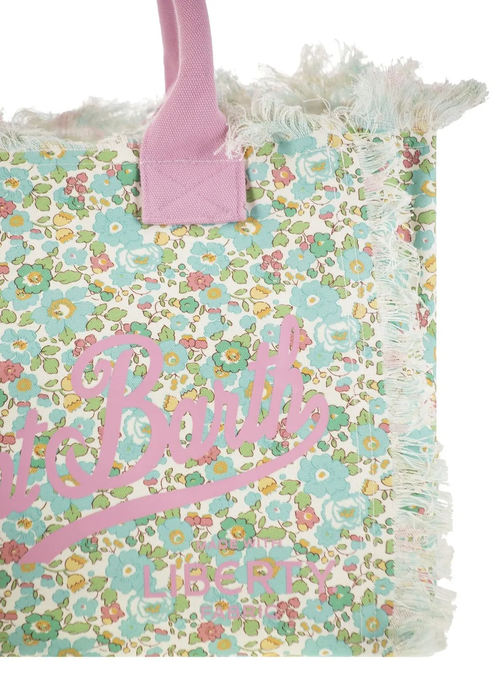 Mc2 Saint Barth Vanity Floral Printed Top Handle Tote Bag