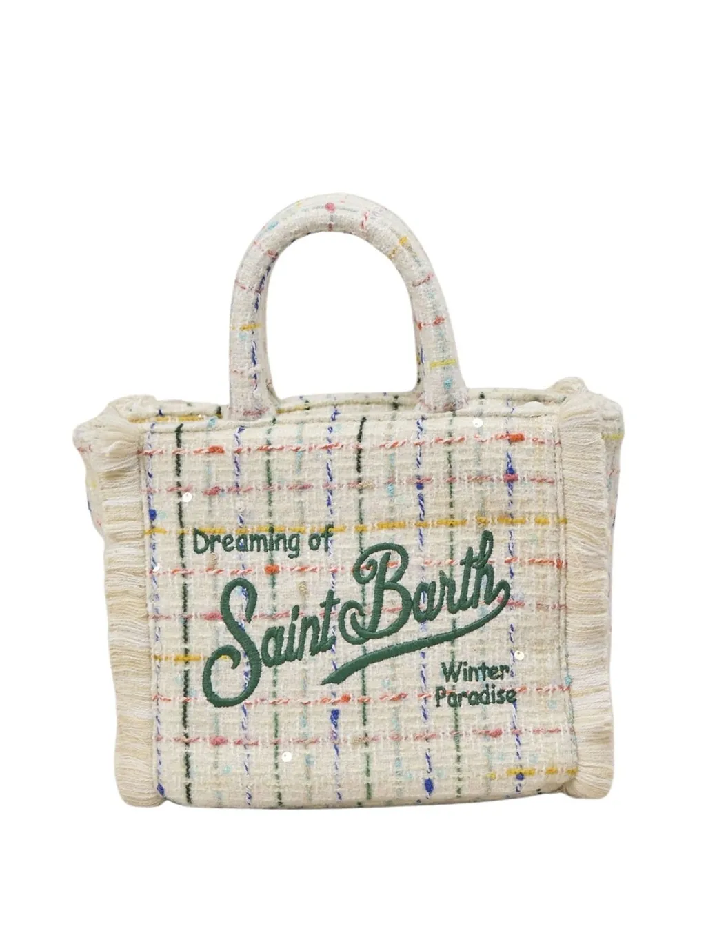 Mc2 Saint Barth Vanity Tweed Tote Bag