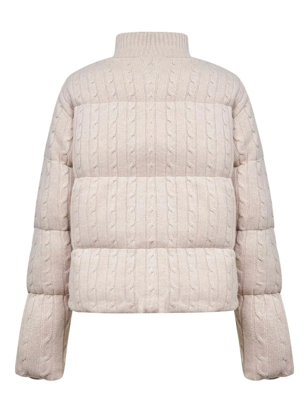 Mc2 Saint Barth Quilted Ribbed Coat