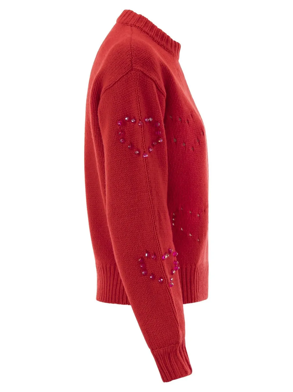 Mc2 Saint Barth Danya Heart Pattern Knitwear