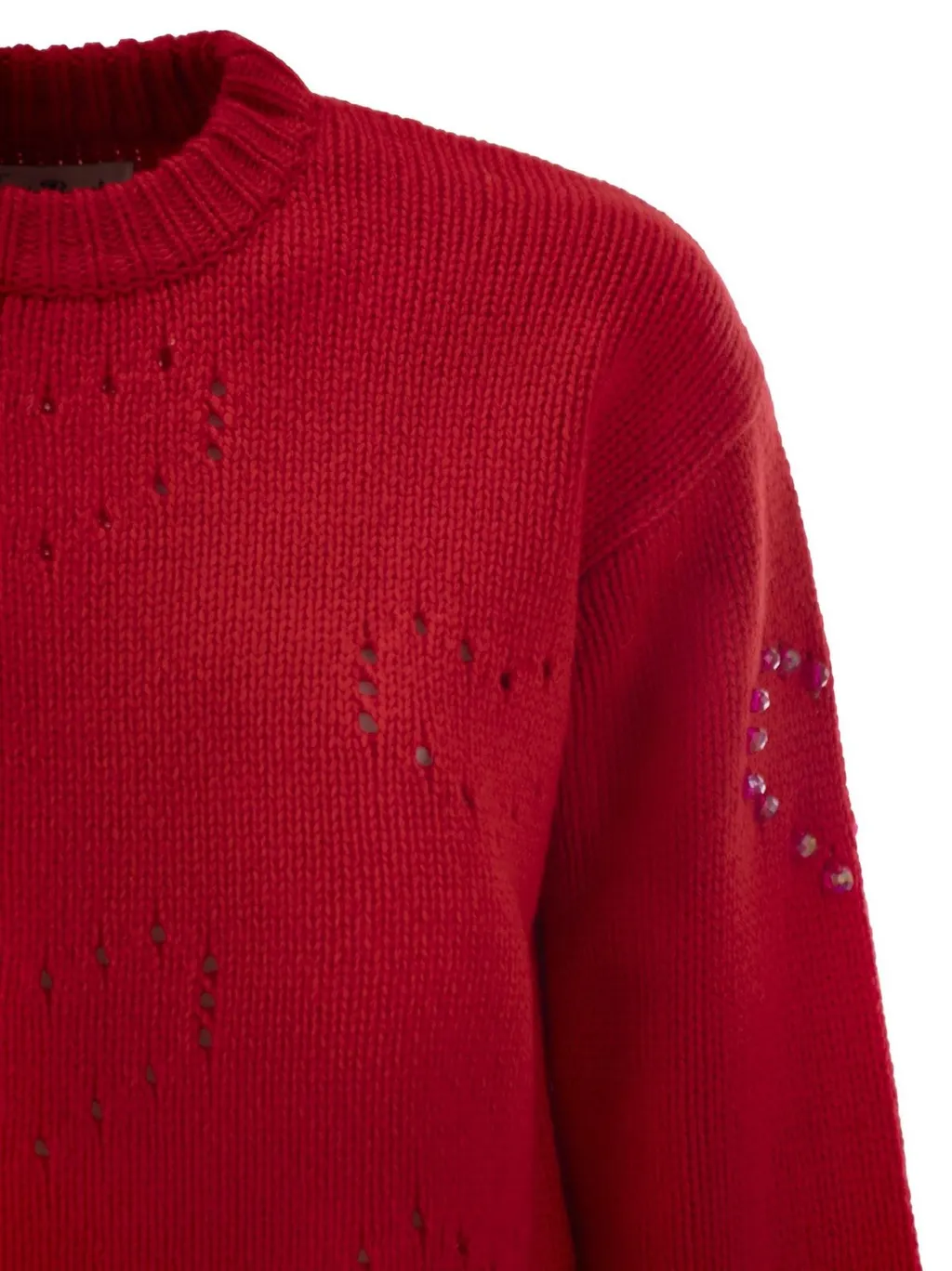 Mc2 Saint Barth Danya Heart Pattern Knitwear