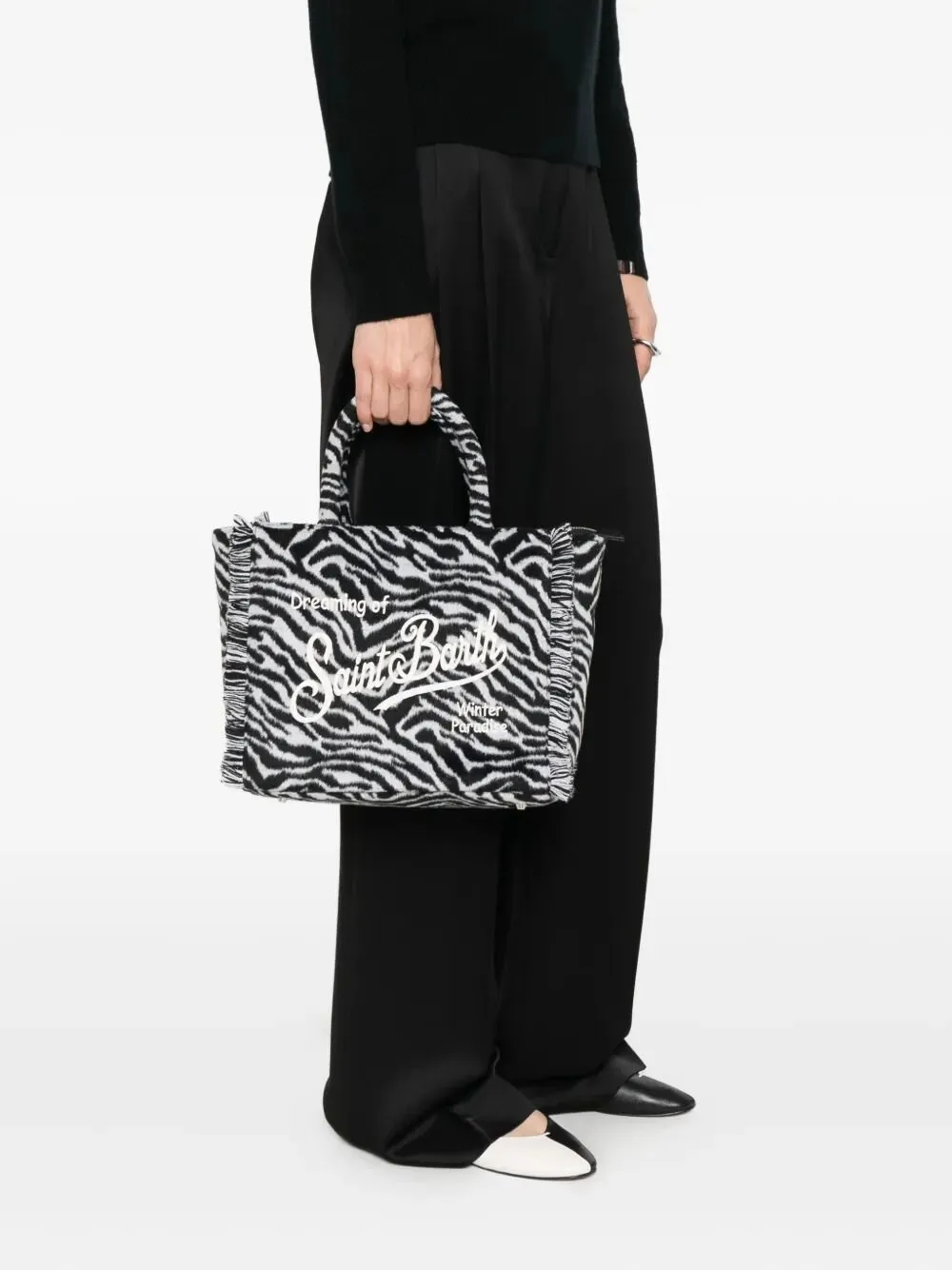 Mc2 Saint Barth Colette Felt Tote Bag