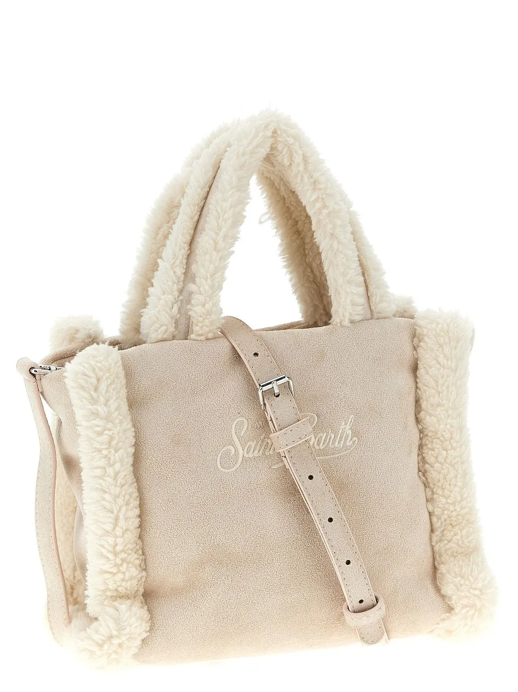 Mc2 Saint Barth Vanity Shearling Tote Bag