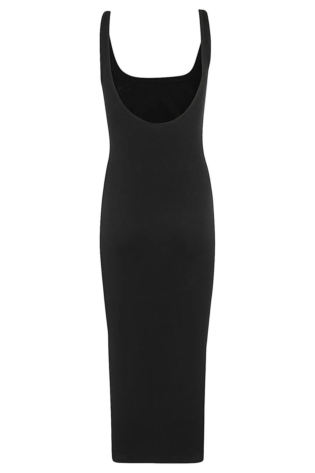 Mc2 Saint Barth Jennifer Logo Embroidered Ribbed Dress