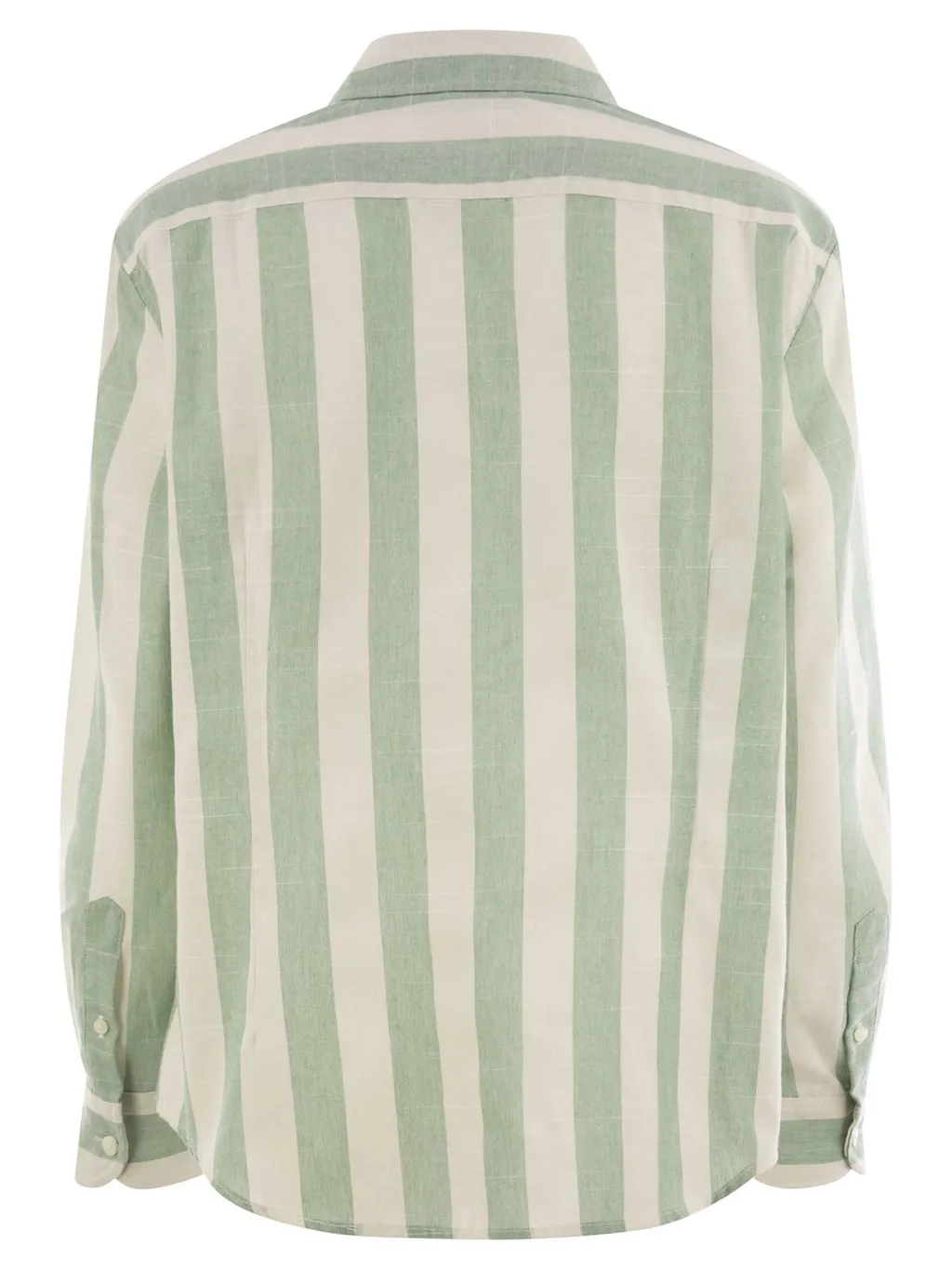 Mc2 Saint Barth Striped Print Meredith Classic Shirt