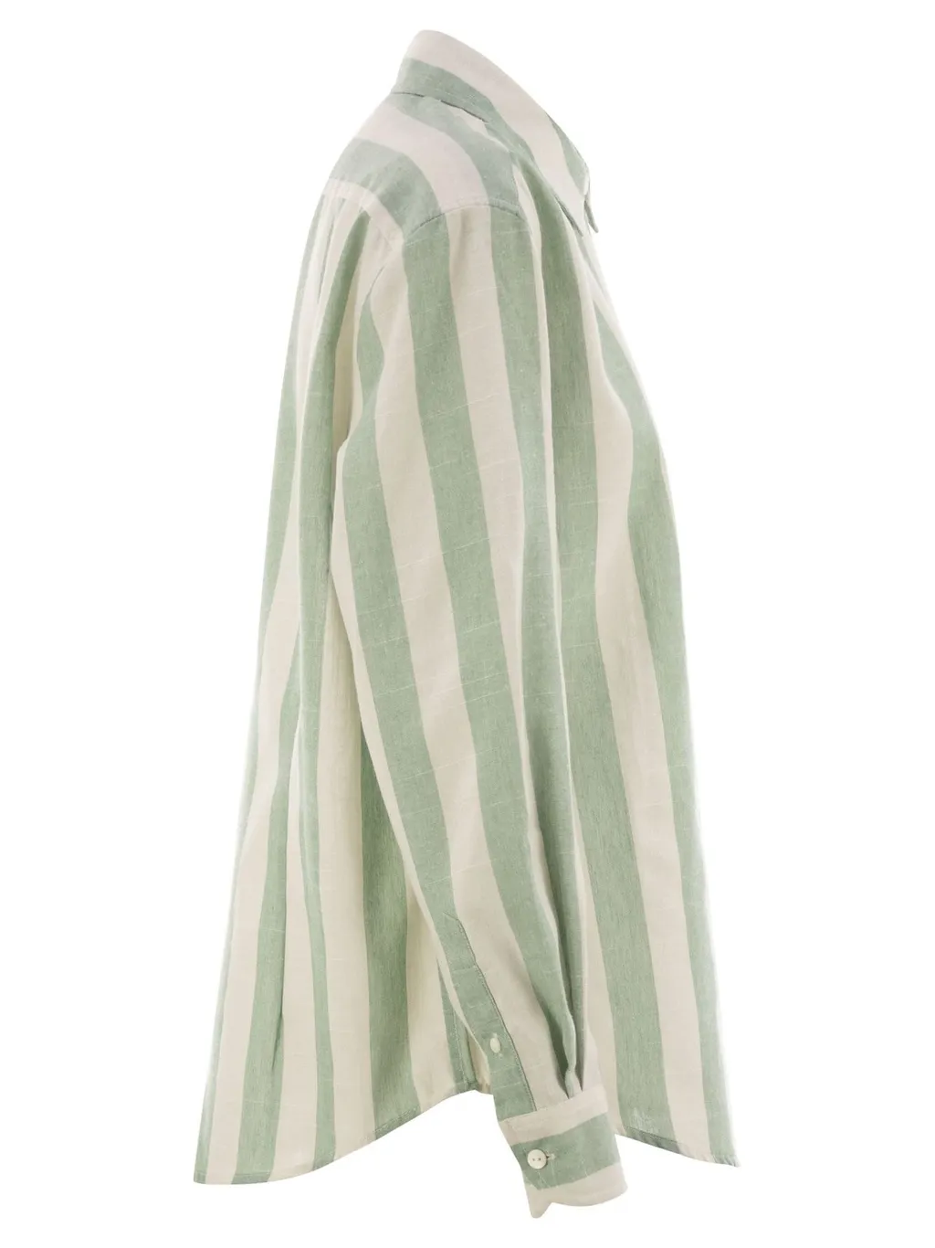 Mc2 Saint Barth Striped Print Meredith Classic Shirt