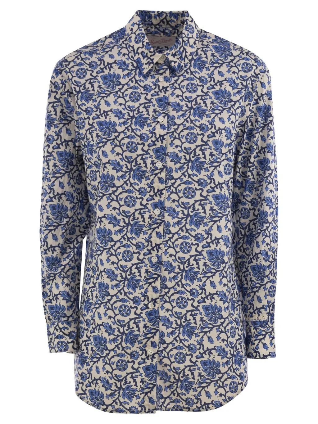 Mc2 Saint Barth Brigitte Floral Printed Shirt