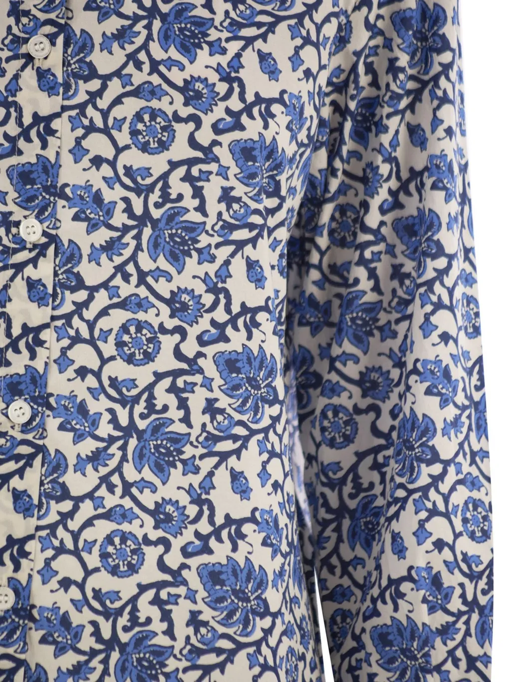 Mc2 Saint Barth Brigitte Floral Printed Shirt