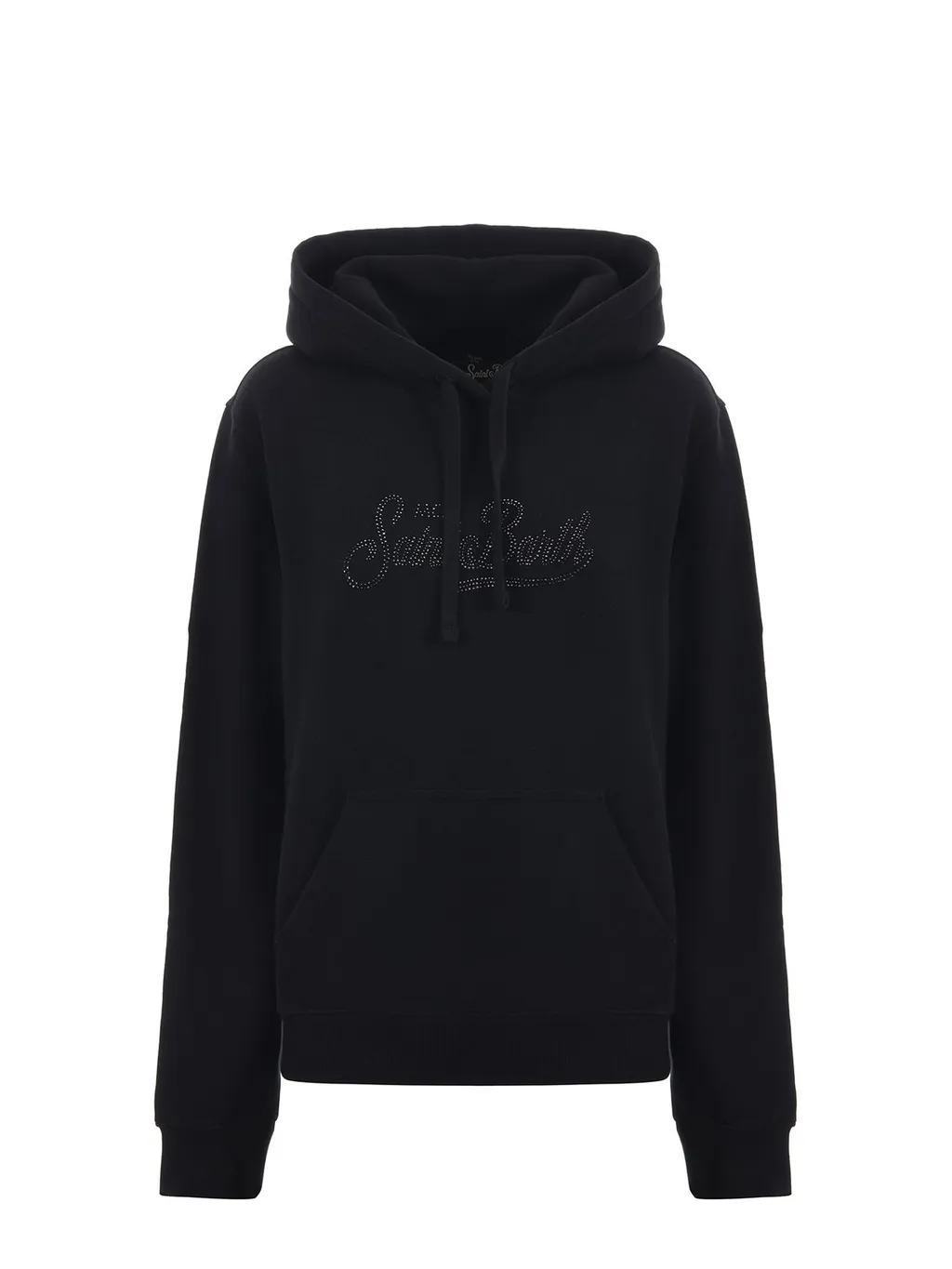 Mc2 Saint Barth Virginia Logo Embellished Drawstring Hoodie