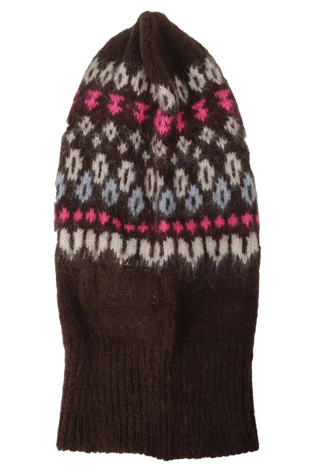 Mc2 Saint Barth Pattern Intarsia-Knit Balaclava