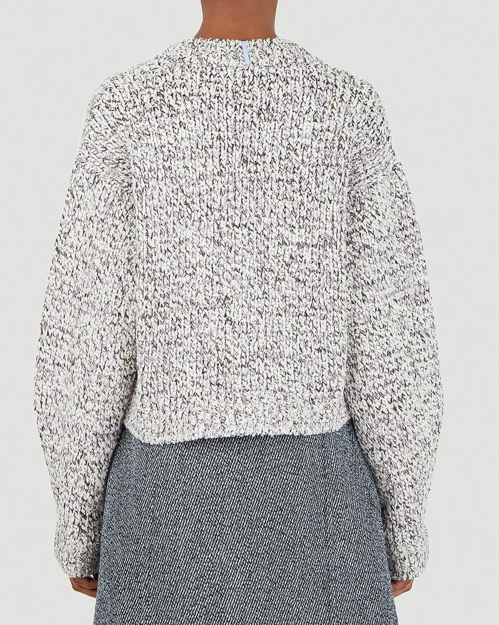 Mcq Alexander Mcqueen Cropped Knit Cardigan