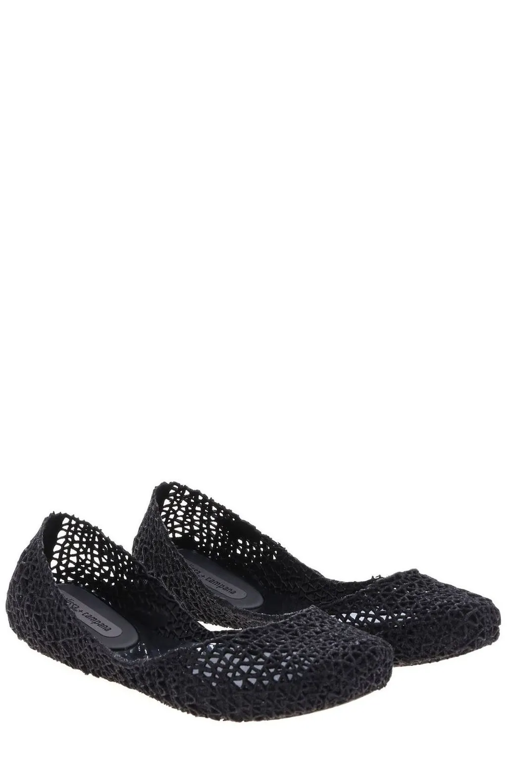 Melissa Glittered Ballet Flat Shoes