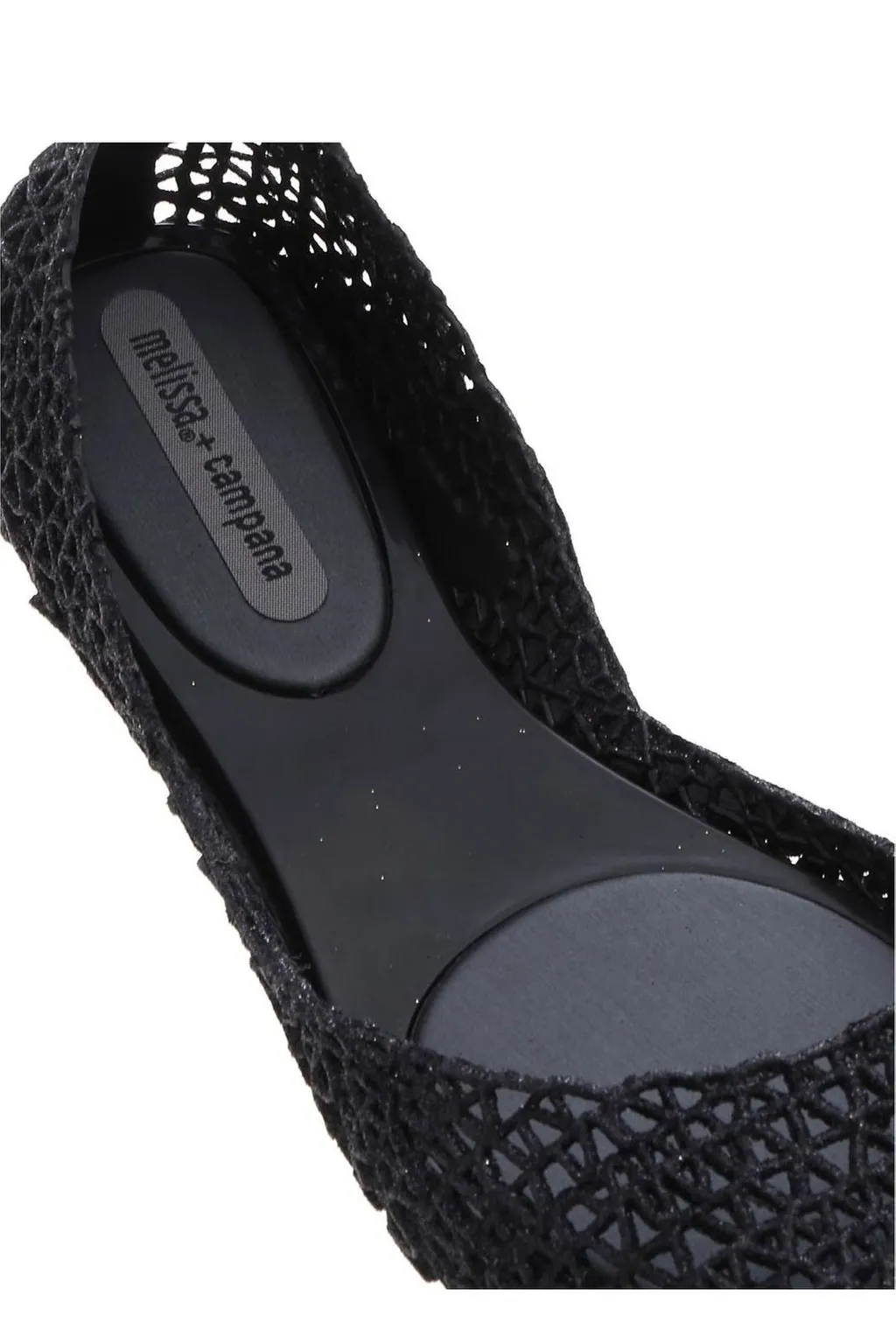 Melissa Glittered Ballet Flat Shoes