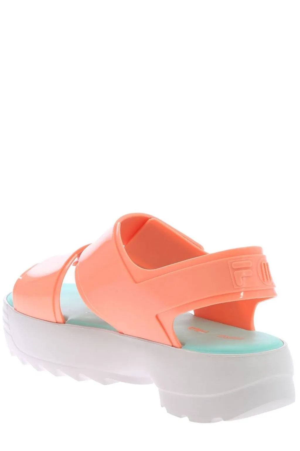Melissa Fila Velcro Platform Sandals