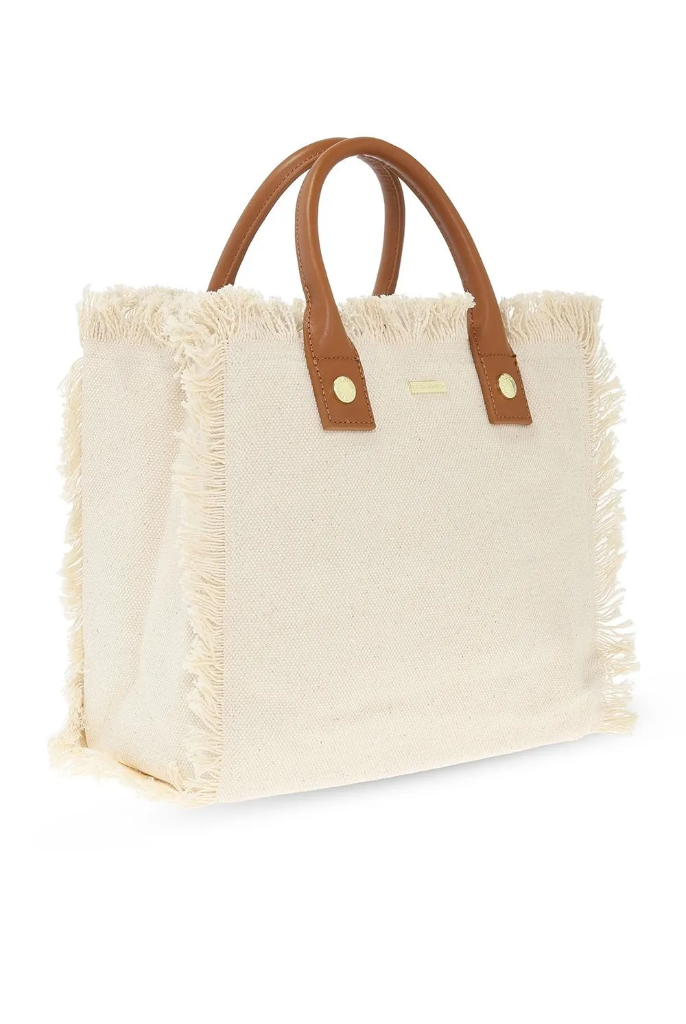 Melissa Odabash Porto Cervo Frayed Tote Bag