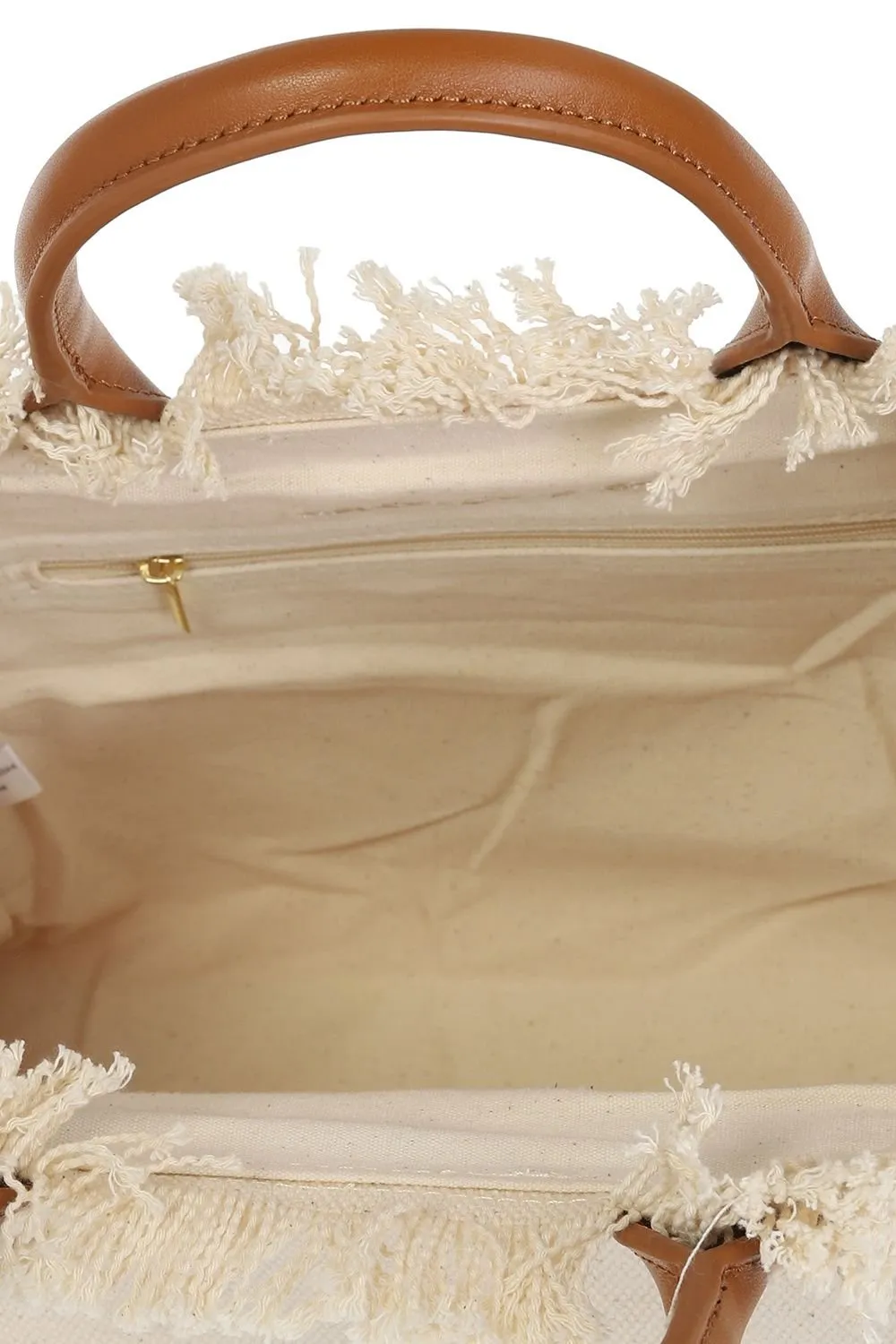 Melissa Odabash Porto Cervo Frayed Tote Bag