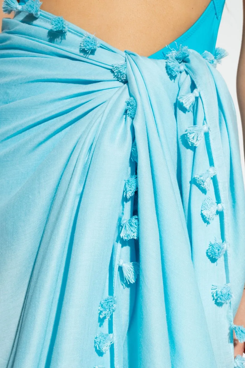 Melissa Odabash Fringed Beach Pareo
