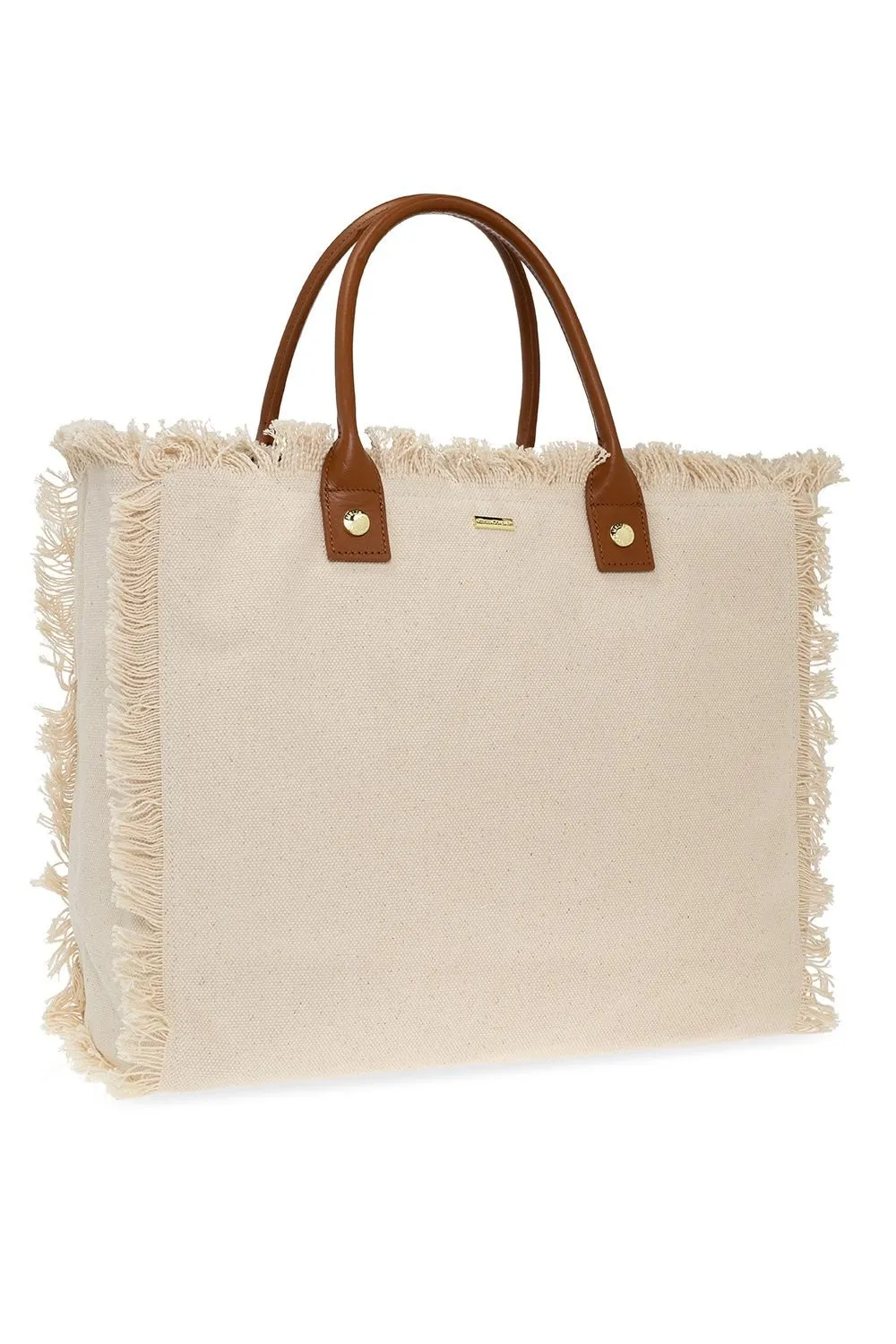 Melissa Odabash Cap Ferrat Frayed Tote Bag