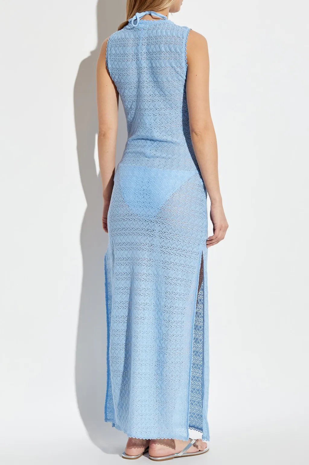 Melissa Odabash Madi Lace-Up Dress