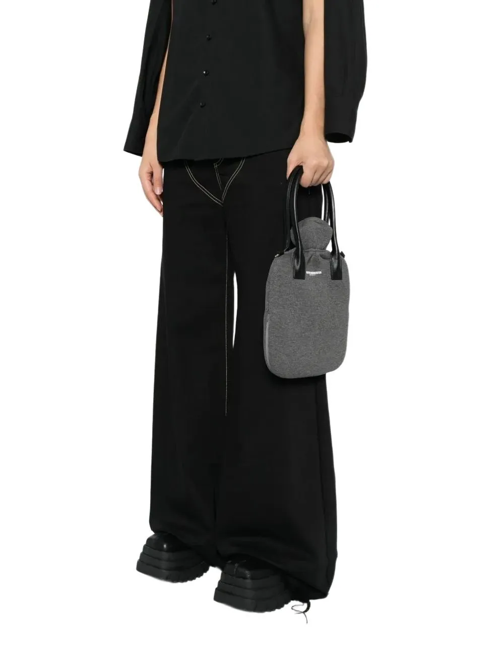 Melitta Baumeister Ribbed Jersey Shoulder Bag