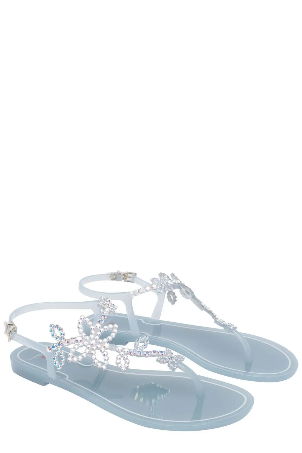Menghi Embellished Thong Sandals