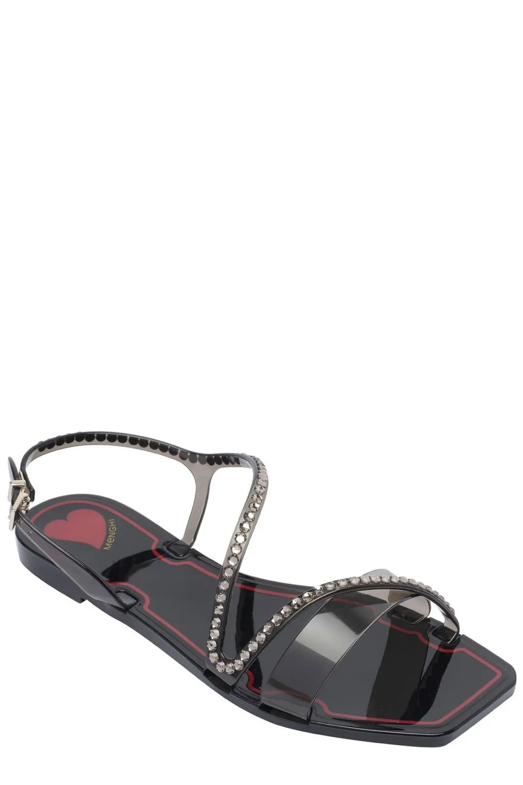 Menghi Embellished Strappy Sandals