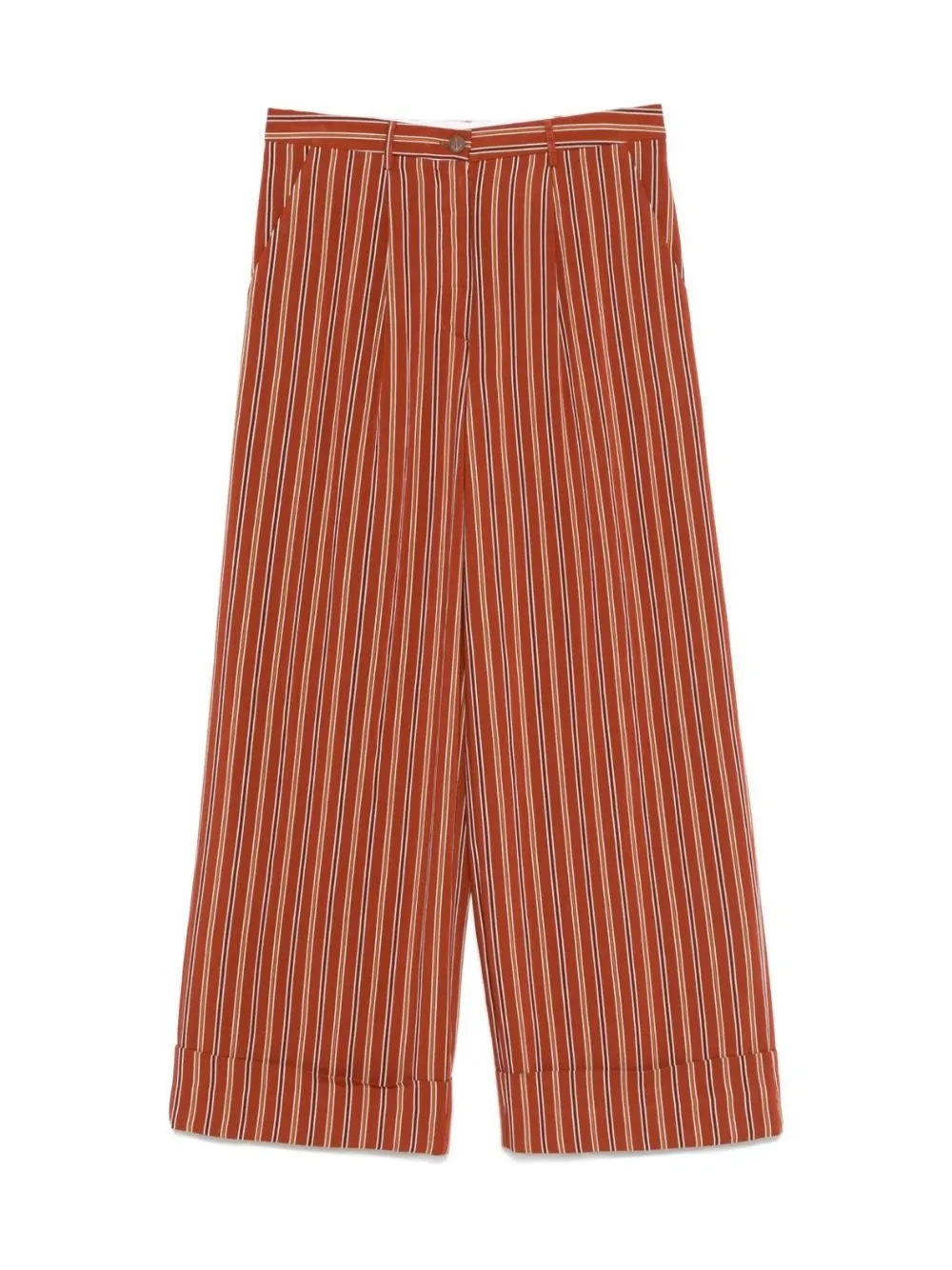 Merci Striped Straight-Leg Trousers
