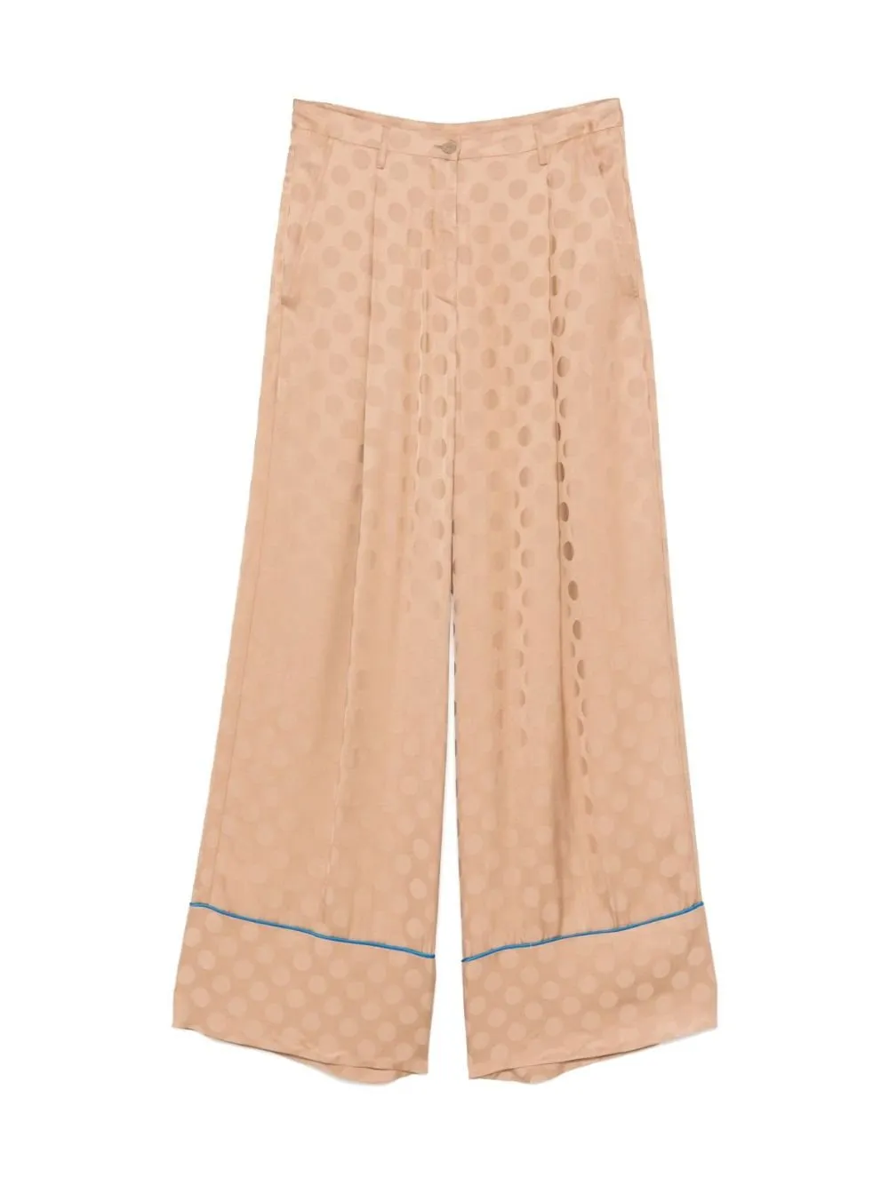 Merci Polka-Dot Pleated Pants