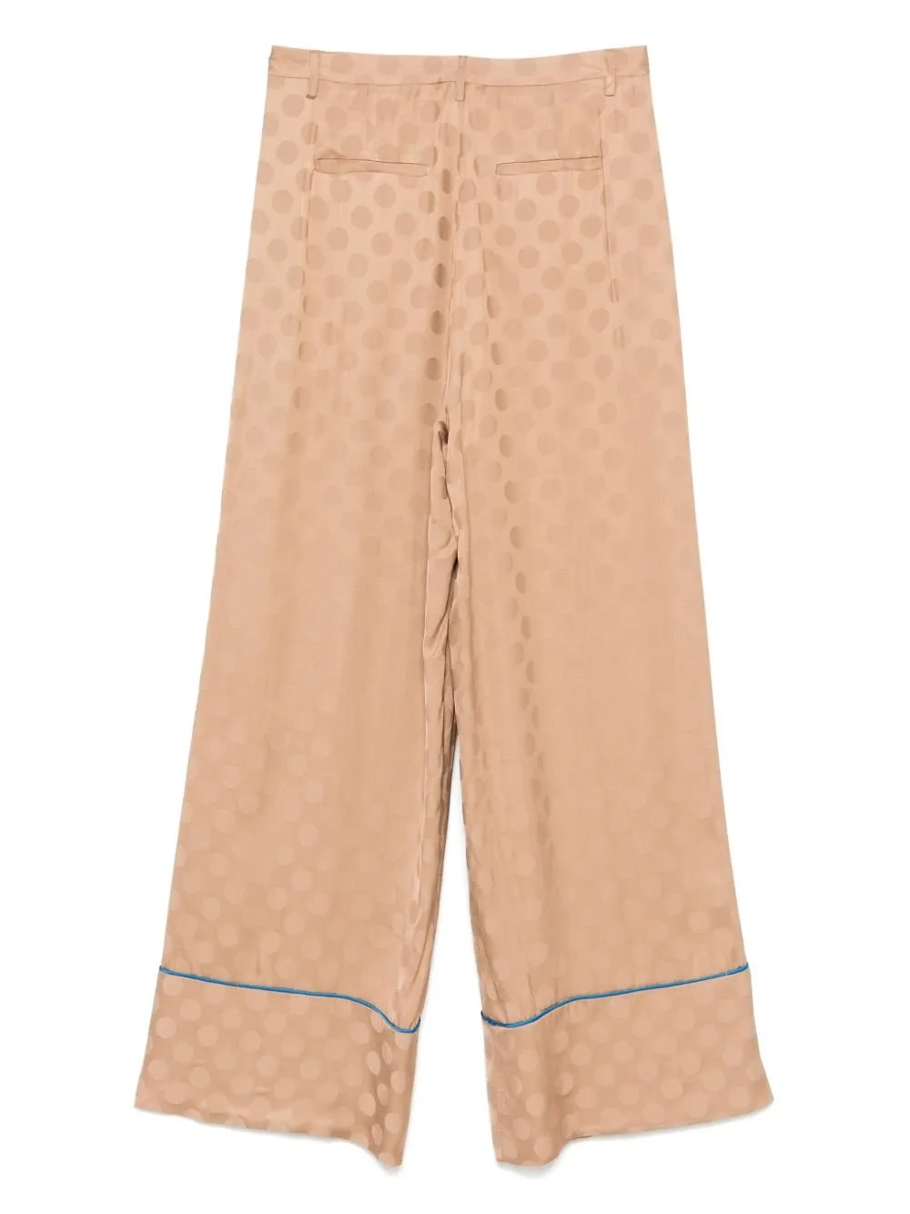 Merci Polka-Dot Pleated Pants