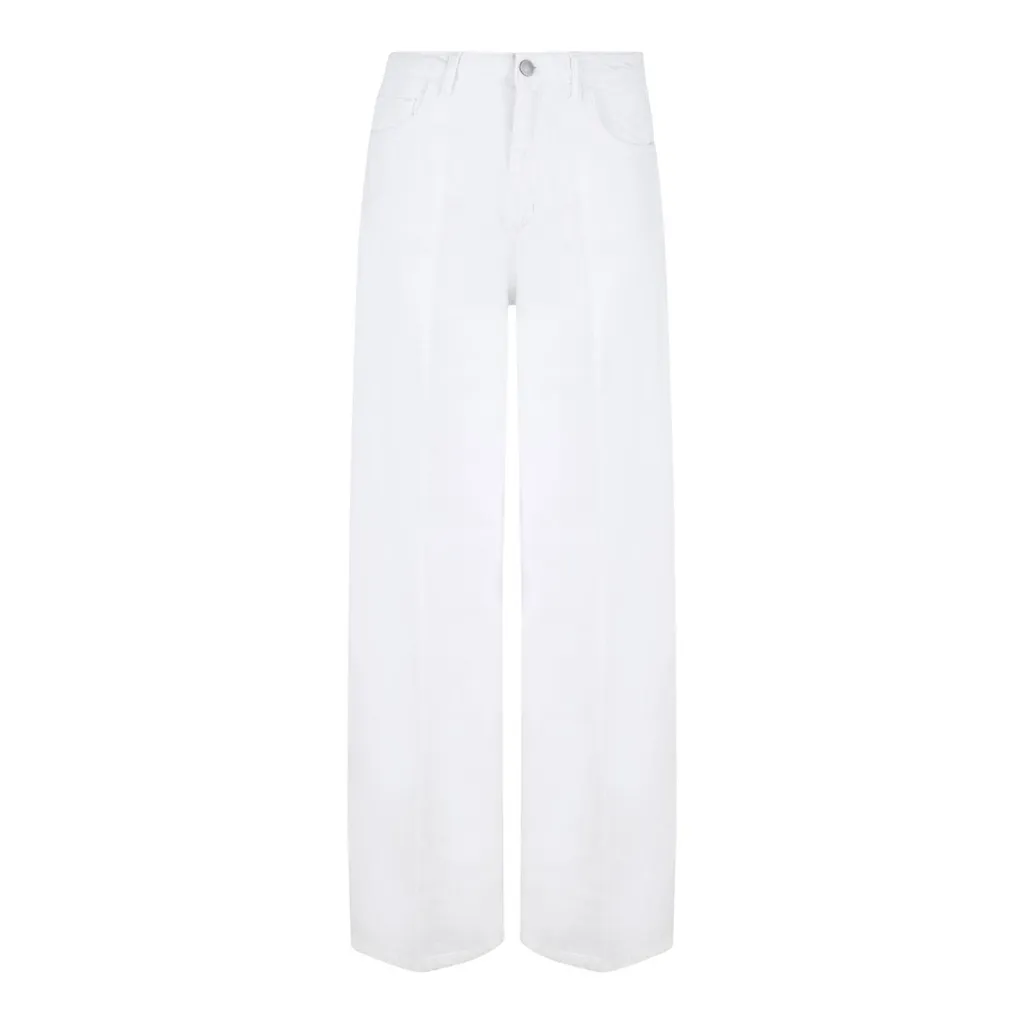Merci Logo Patch Straight-Leg Jeans