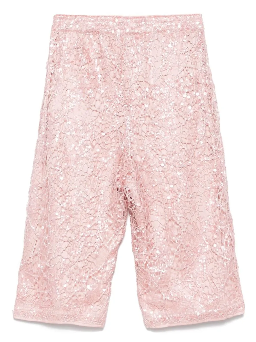 Merci Sequin Detailed Cropped Trousers