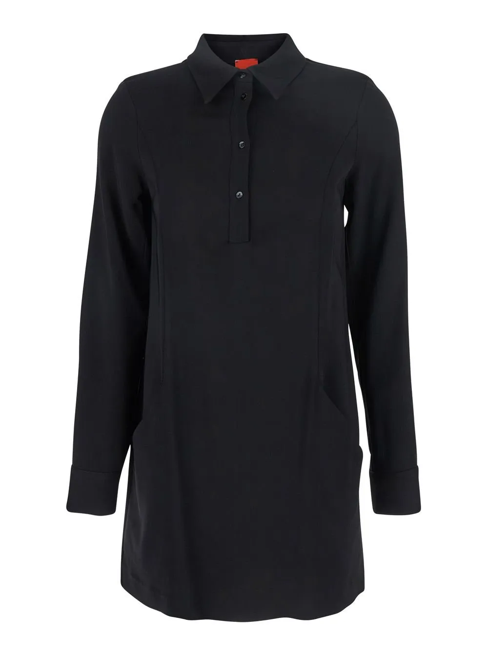 Merci Classic Collar Buttoned Dress