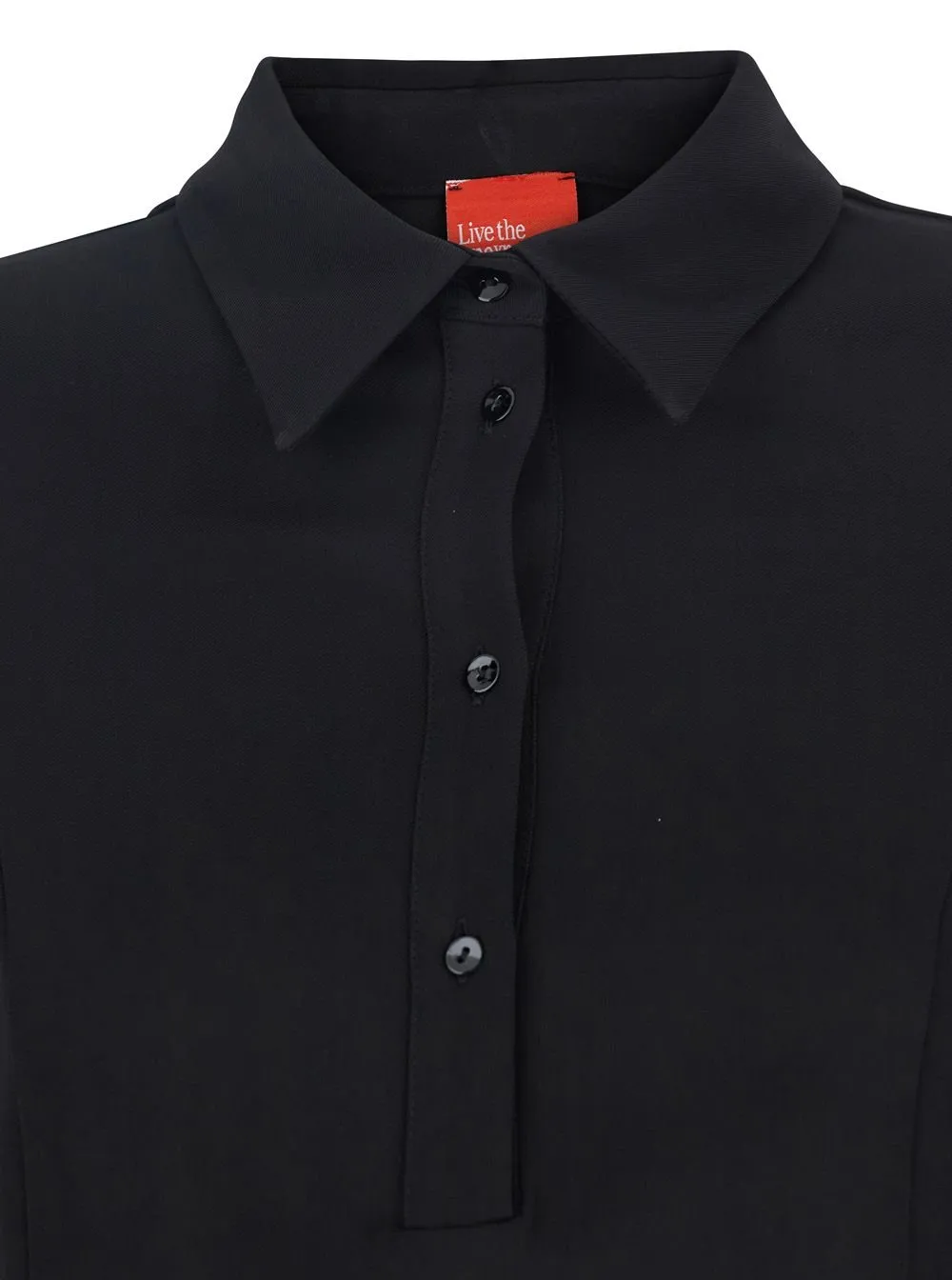 Merci Classic Collar Buttoned Dress