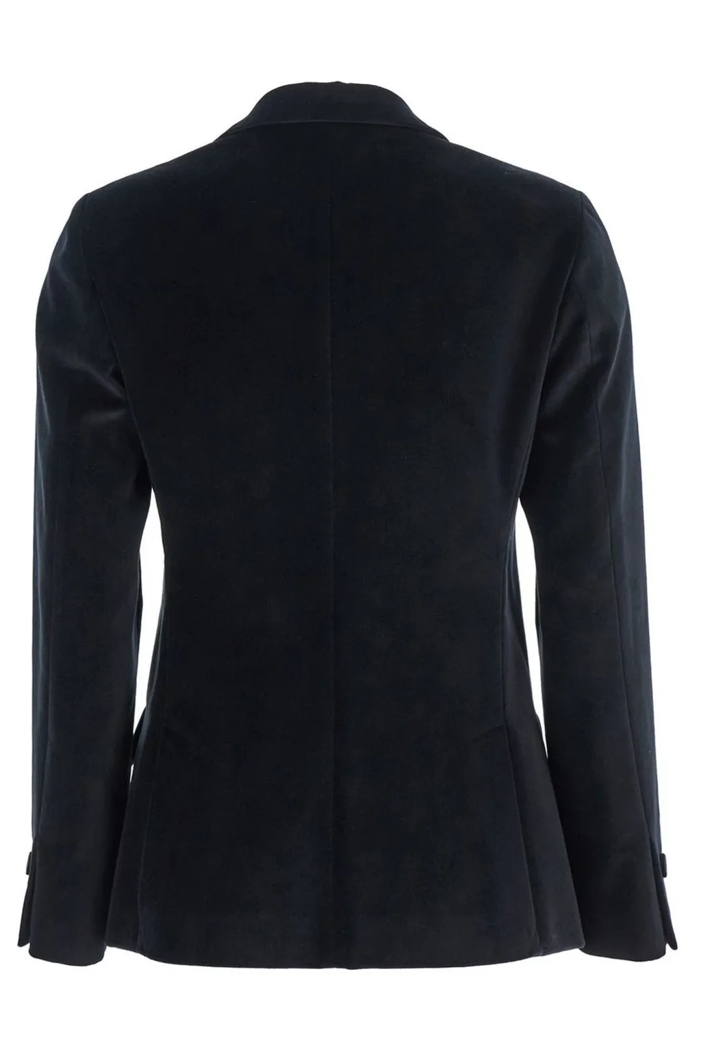Merci Double-Breasted Velvet Jacket