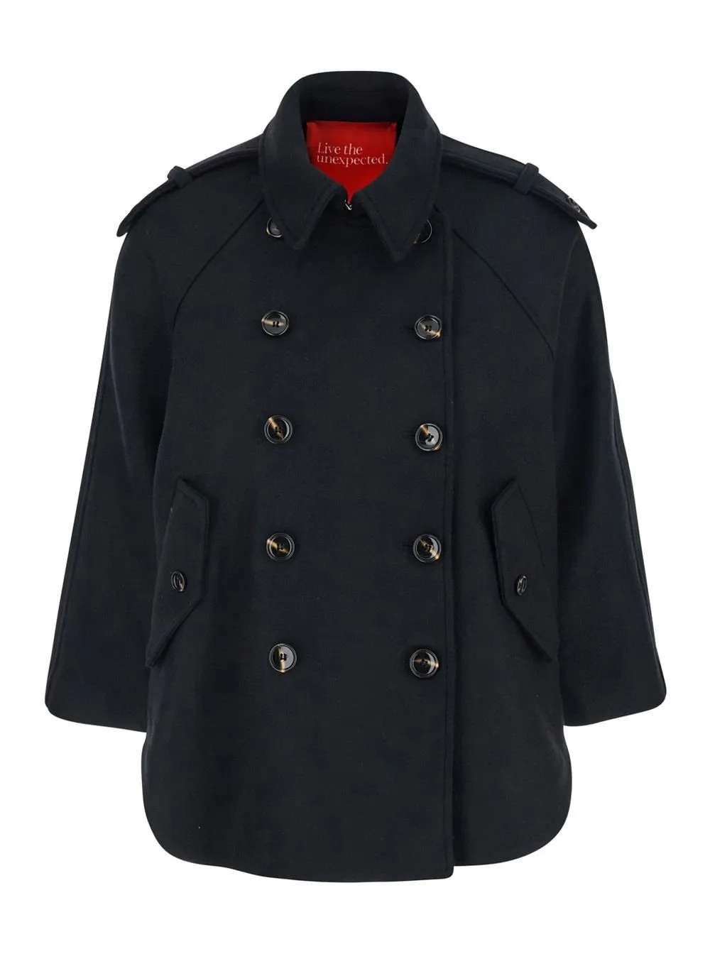 Merci Double-Breasted Oversized Coat