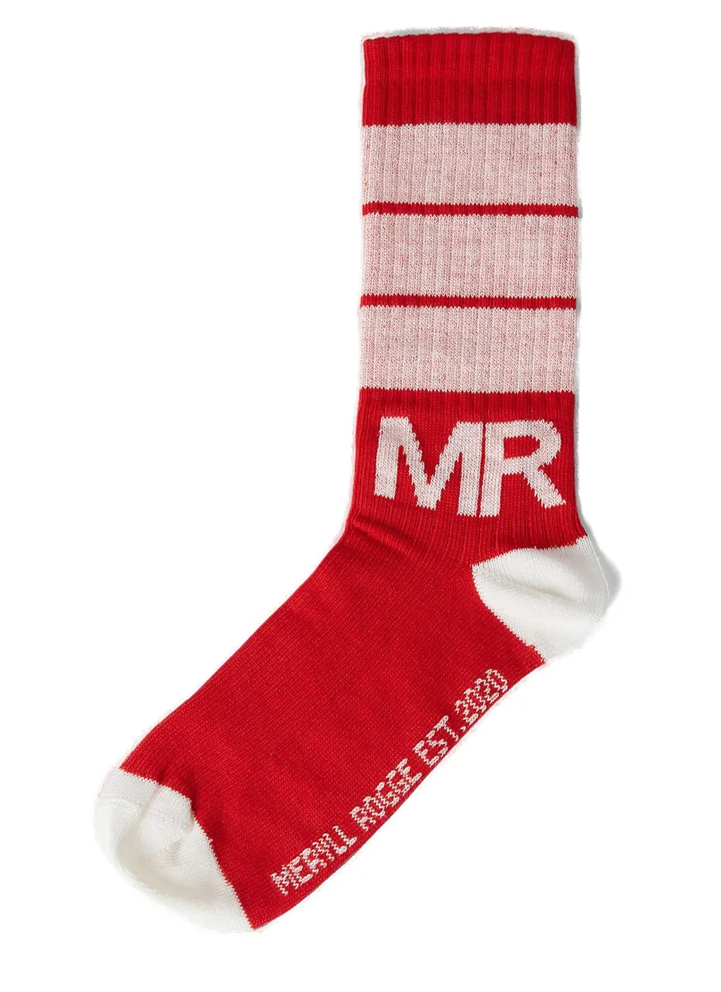 Meryll Rogge Logo Striped Knitted Socks