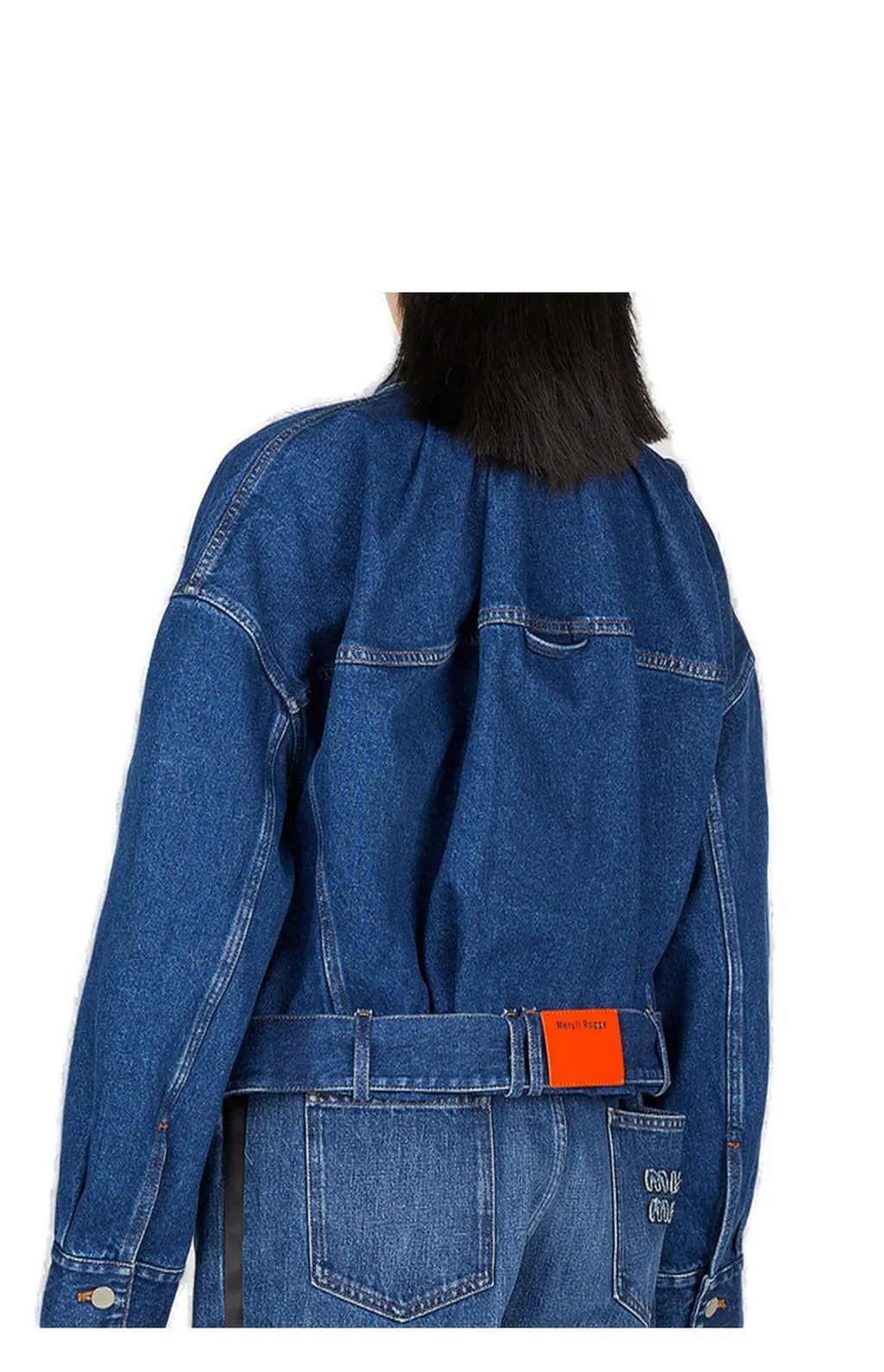 Meryll Rogge Buttoned Denim Jacket