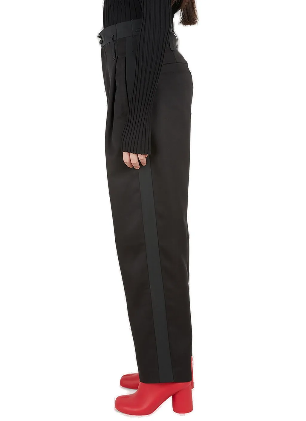 Meryll Rogge Pleated High Waist Pants