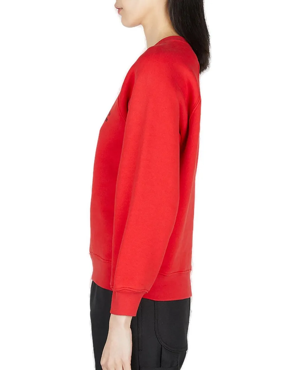 Meryll Rogge Shrunken Logo Printed Sweatshirt