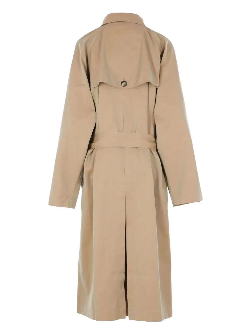 Meta Campania Collective Double-Breasted Trench Coat