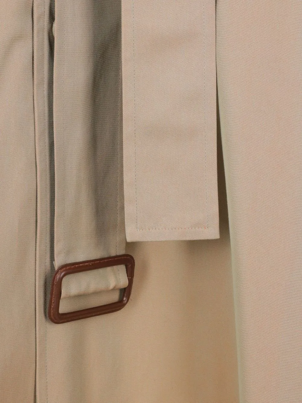 Meta Campania Collective Double-Breasted Trench Coat