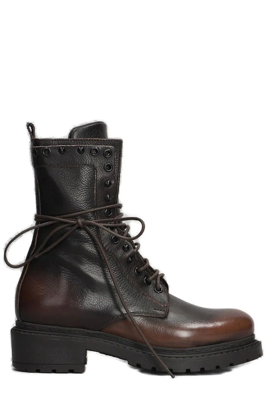Metisse Studded Combat Boots