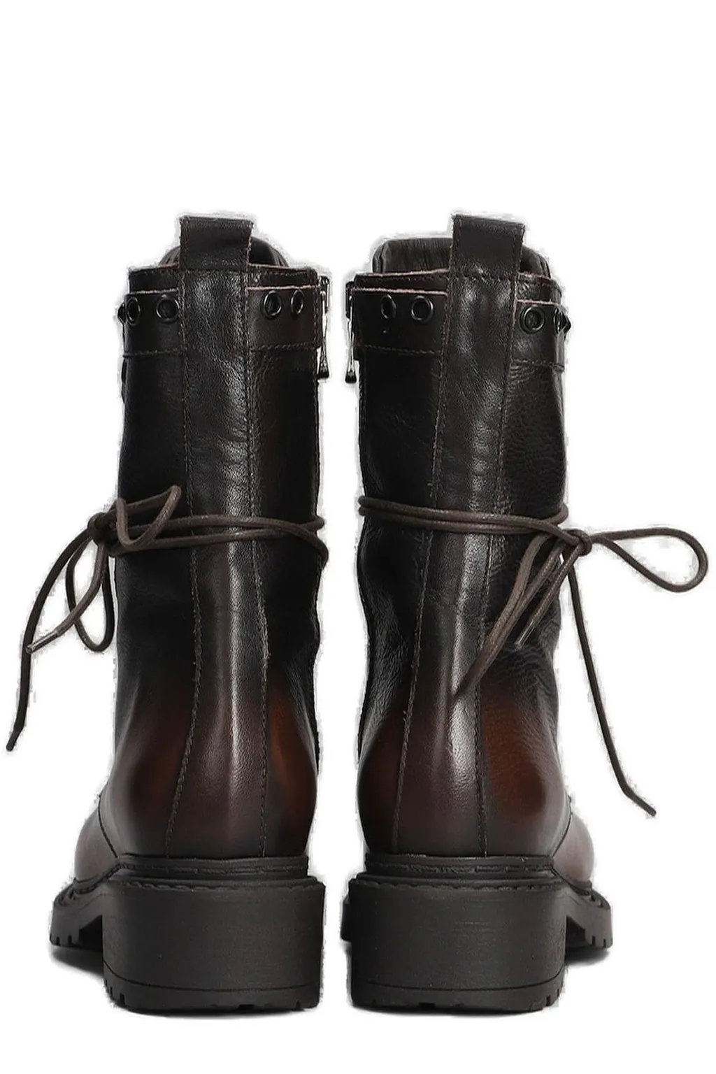 Metisse Studded Combat Boots