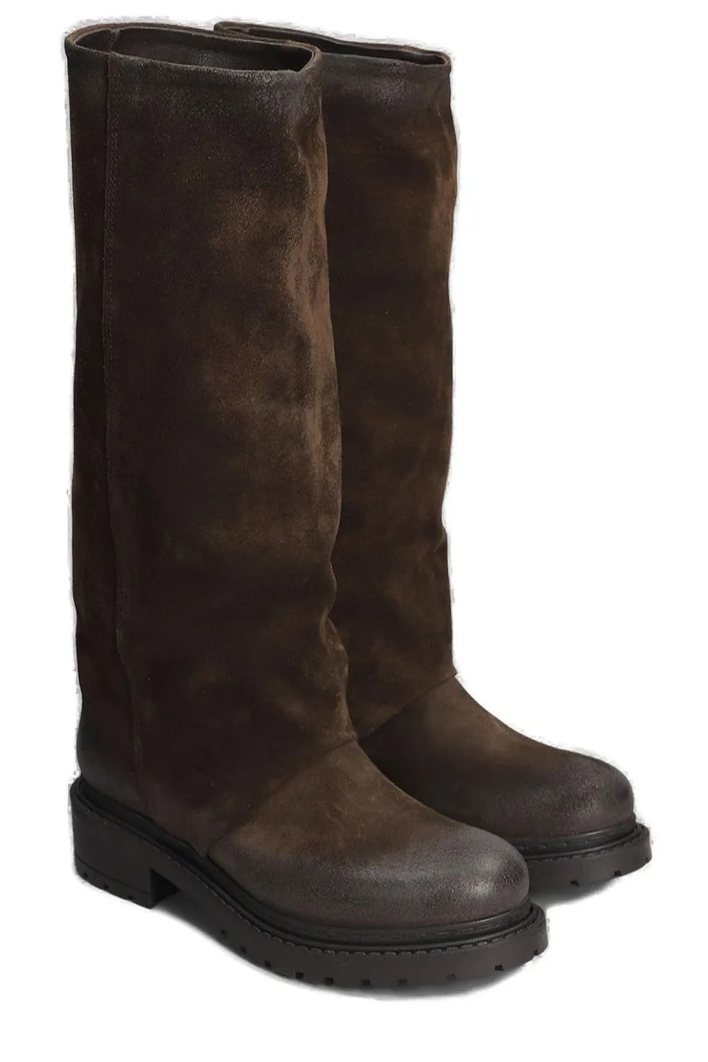 Metisse Knee-High Biker Boots