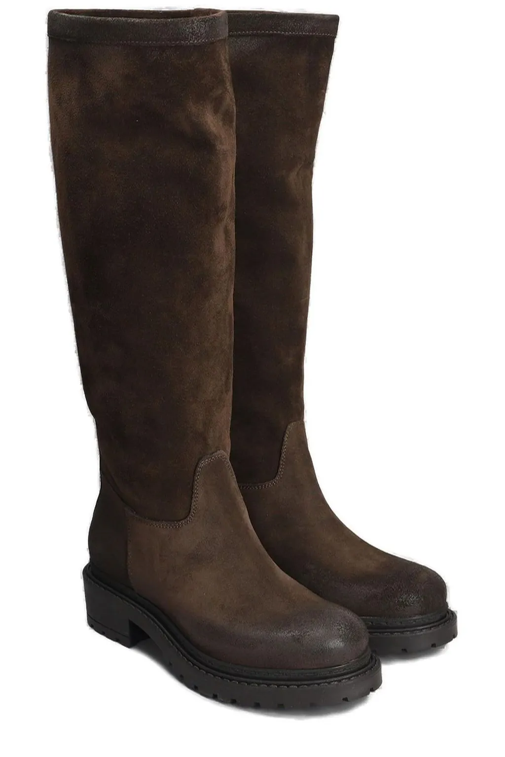 Metisse Knee-High Biker Boots