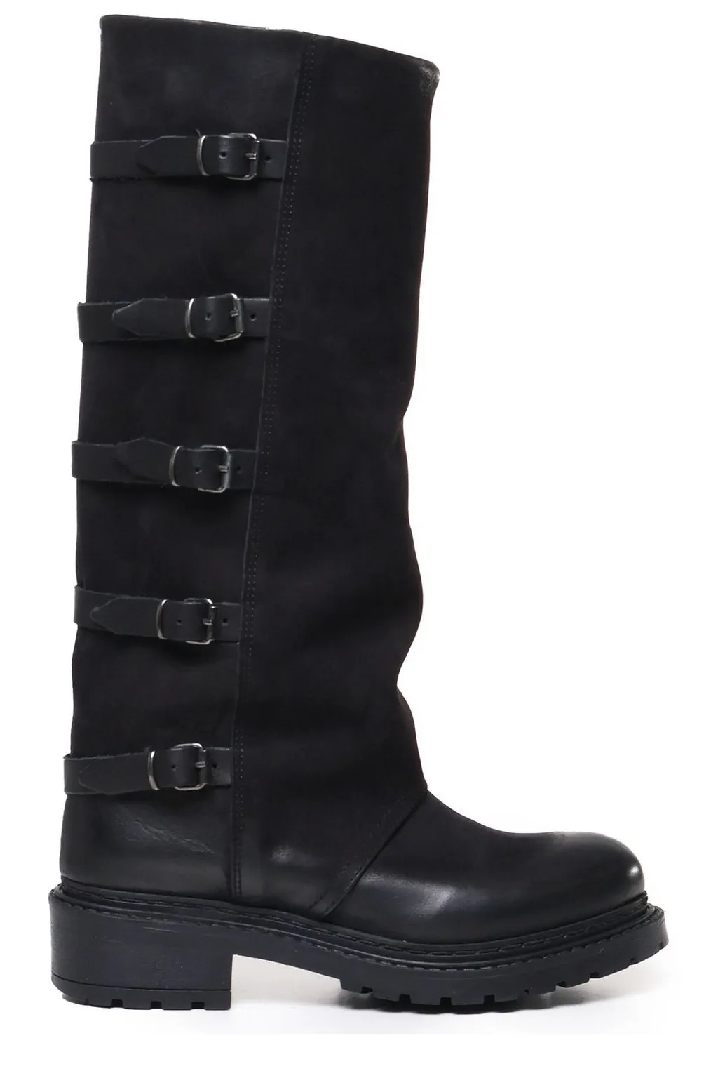 Metisse Buckled Biker Boots