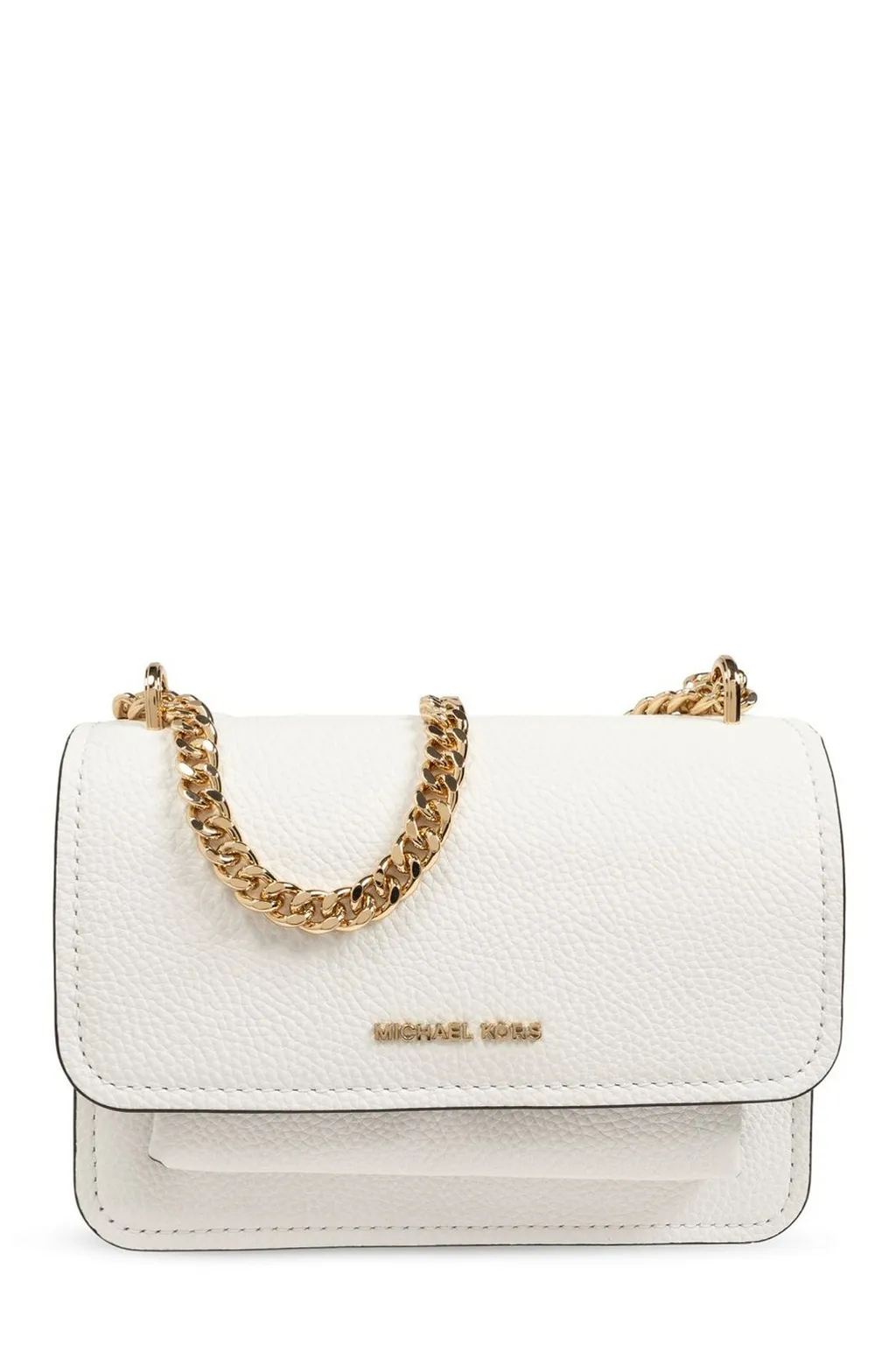 Michael Kors Claire Chain-Linked Foldover Top Crossbody Bag