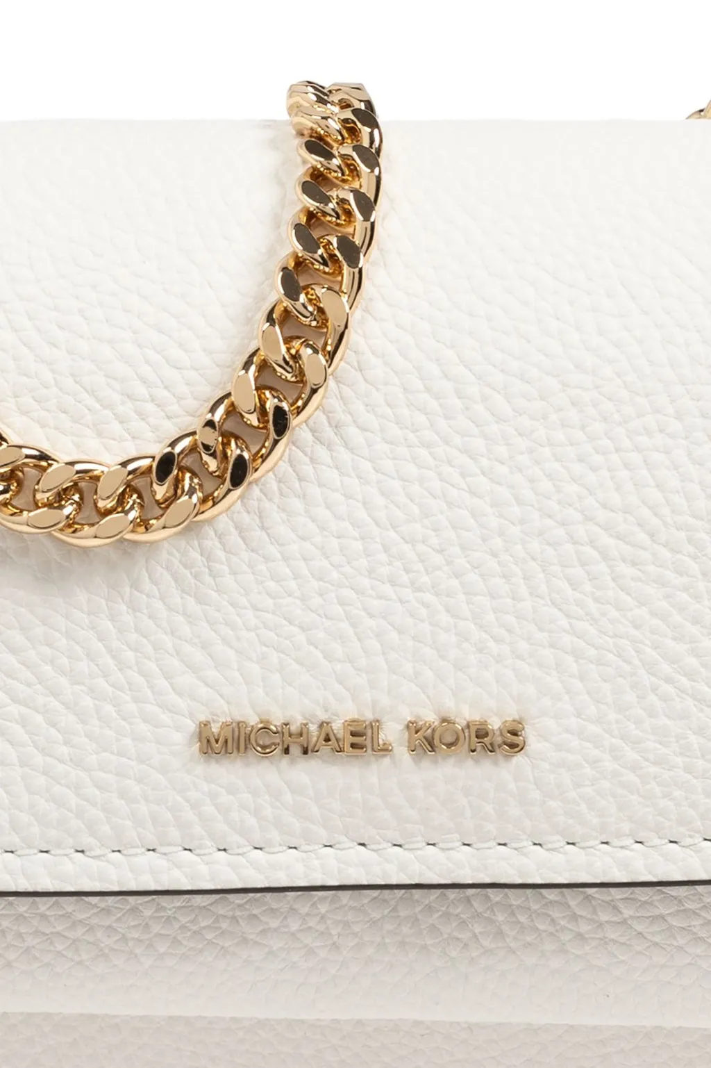 Michael Kors Claire Chain-Linked Foldover Top Crossbody Bag